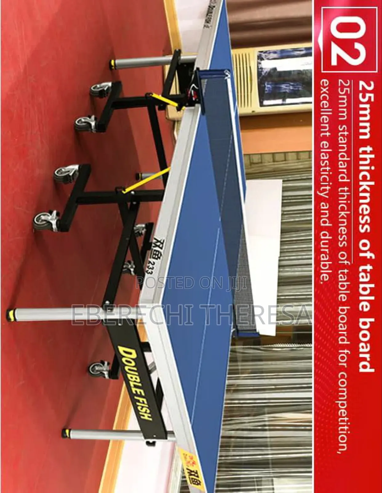 Outdoor Double Fish Table Tennis Table
