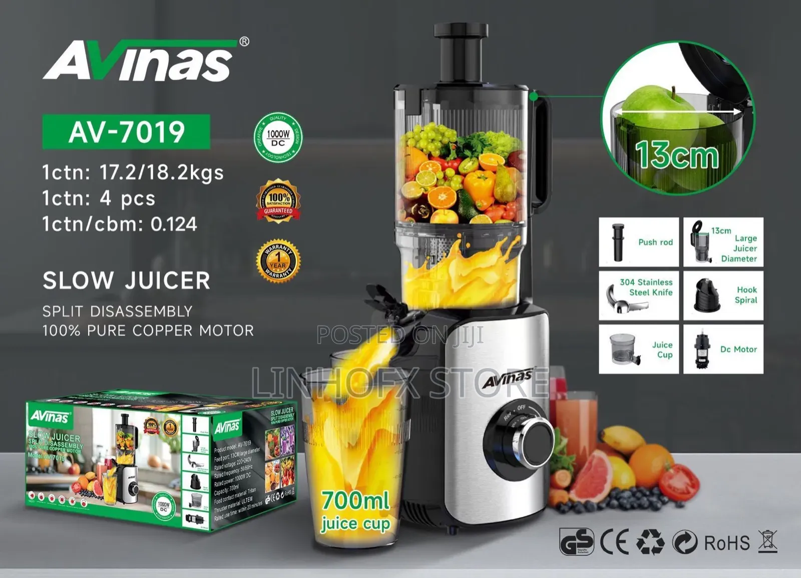 Avinas Slow Juicer