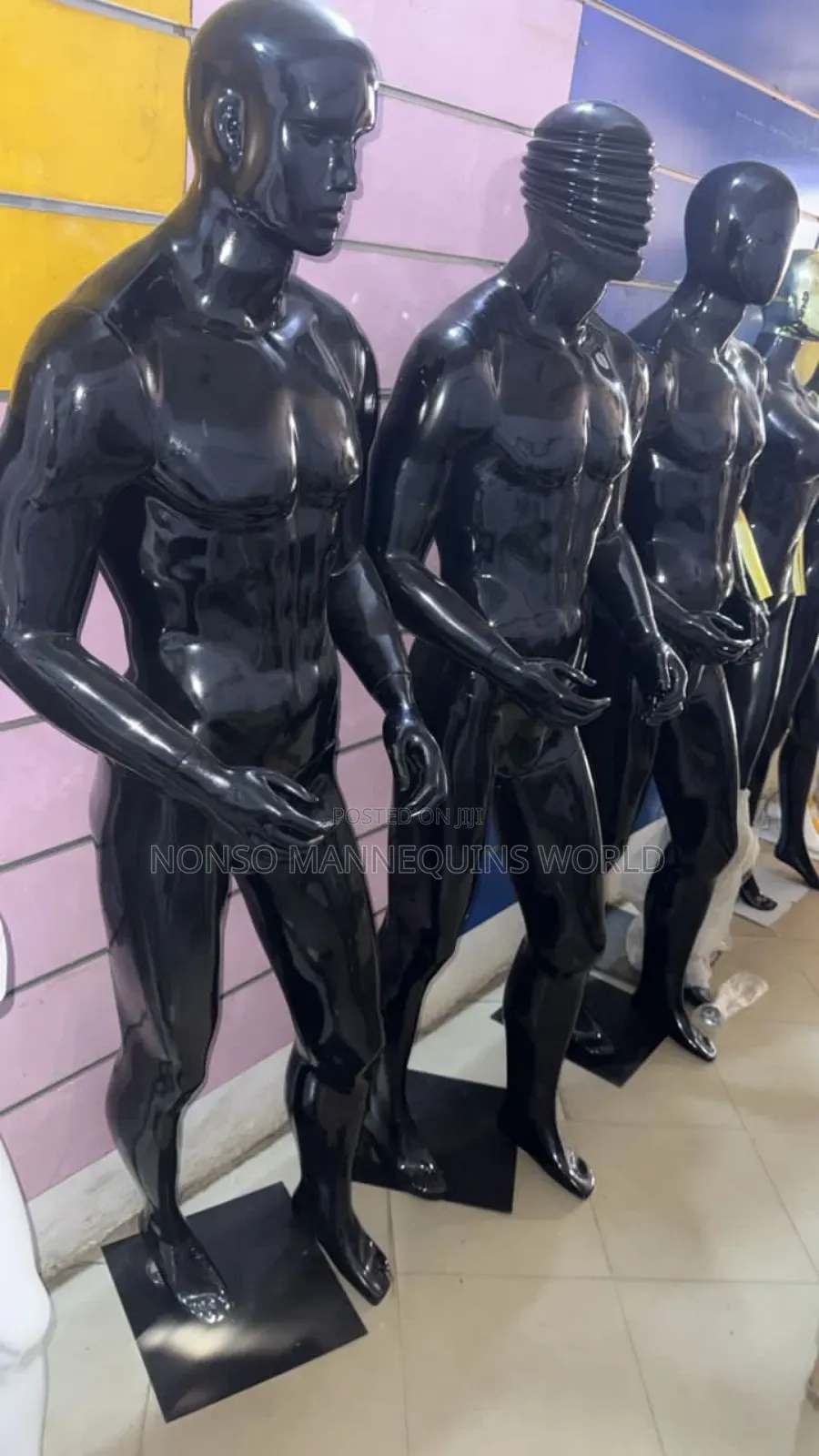 Nigeria Made Fibre Male Mannequins