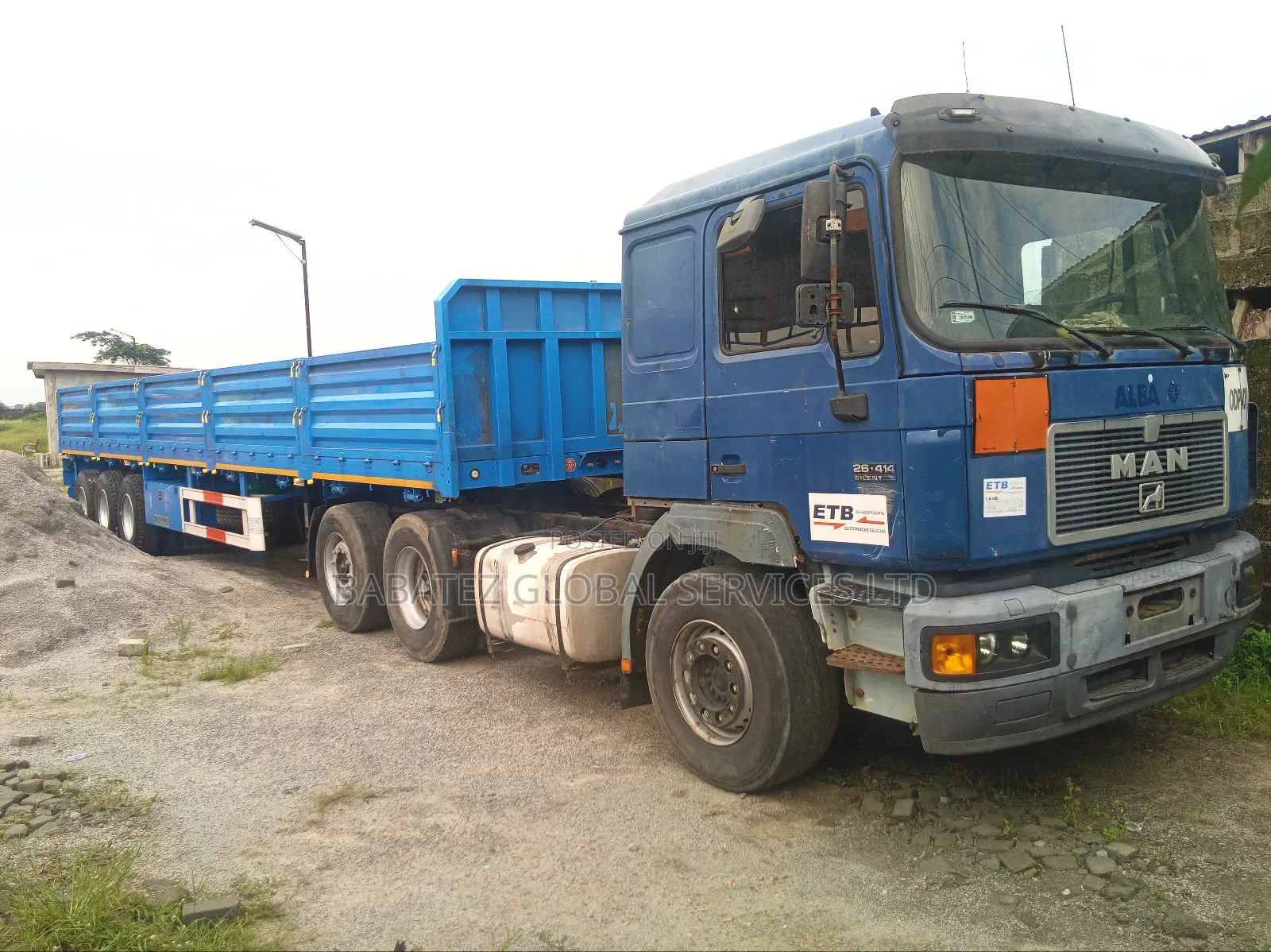Man Truck 2017 Blue