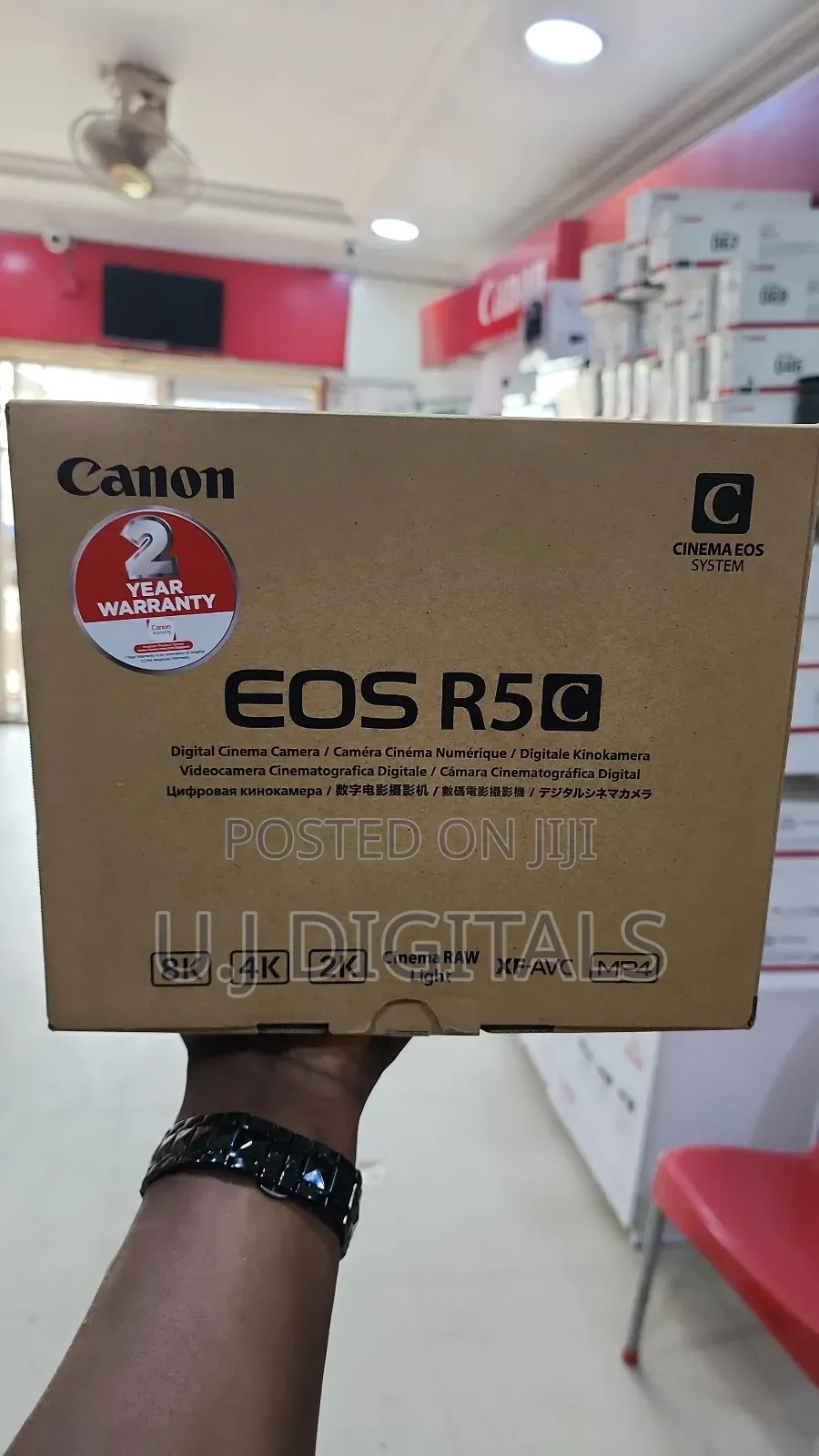 Canon Eos R5c Mirrorless Camera