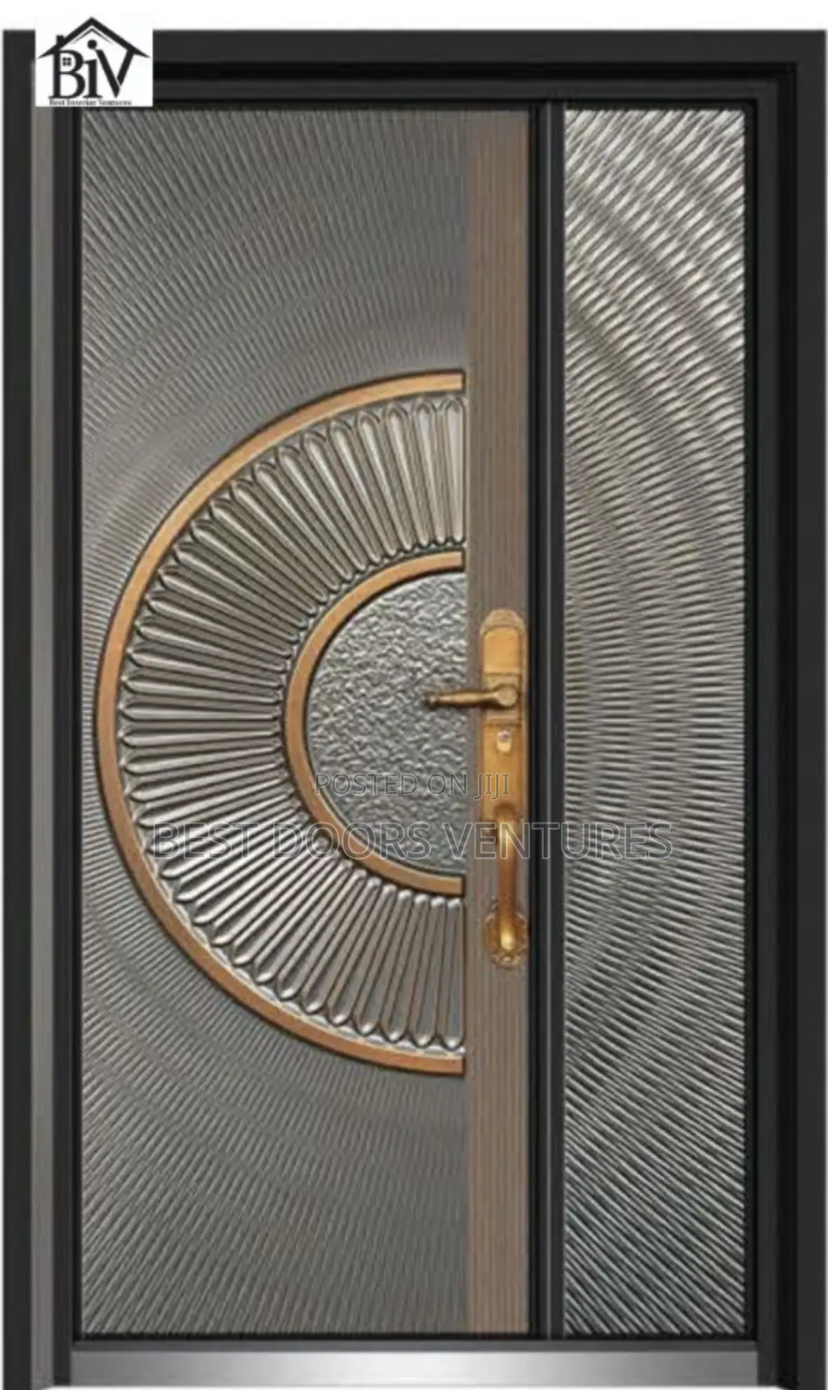 4ft by 8ft Copper Cast Door