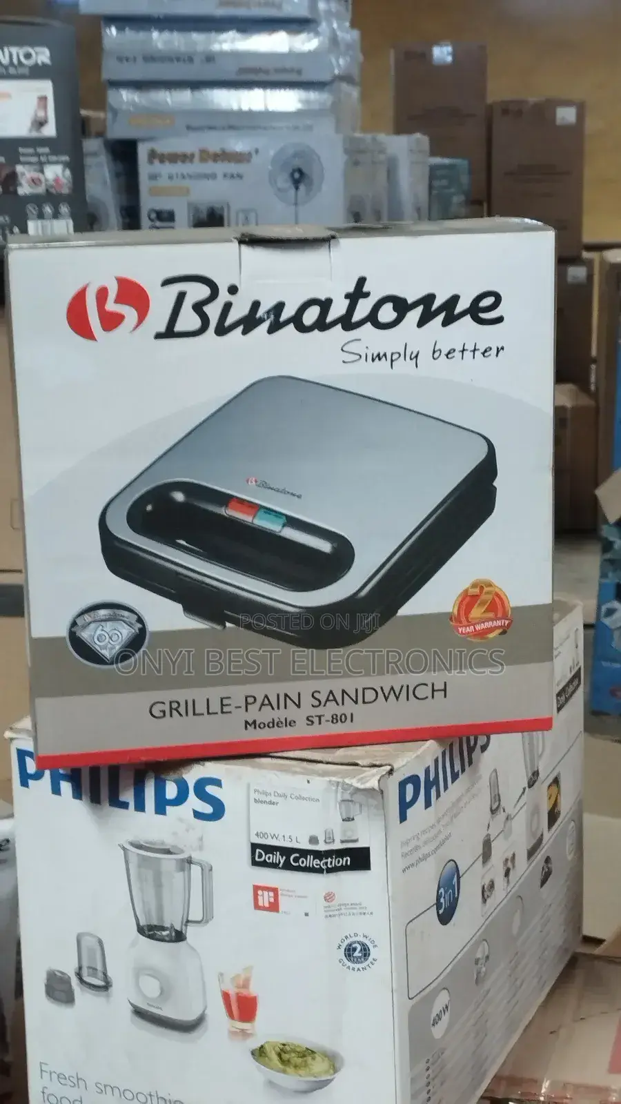 Binatone Sandwich Maker St-801