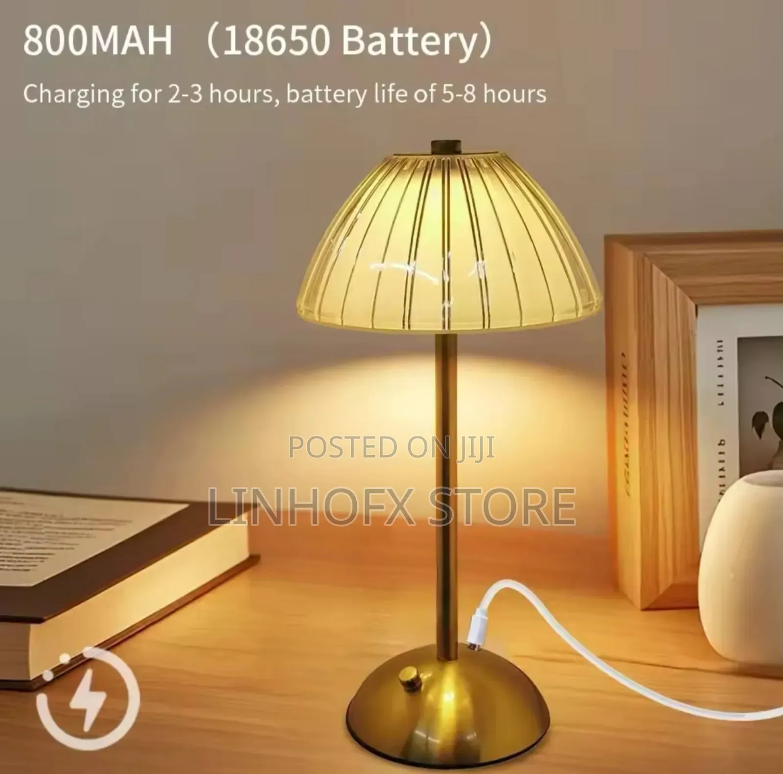 Rechargeable Crystal Led Light