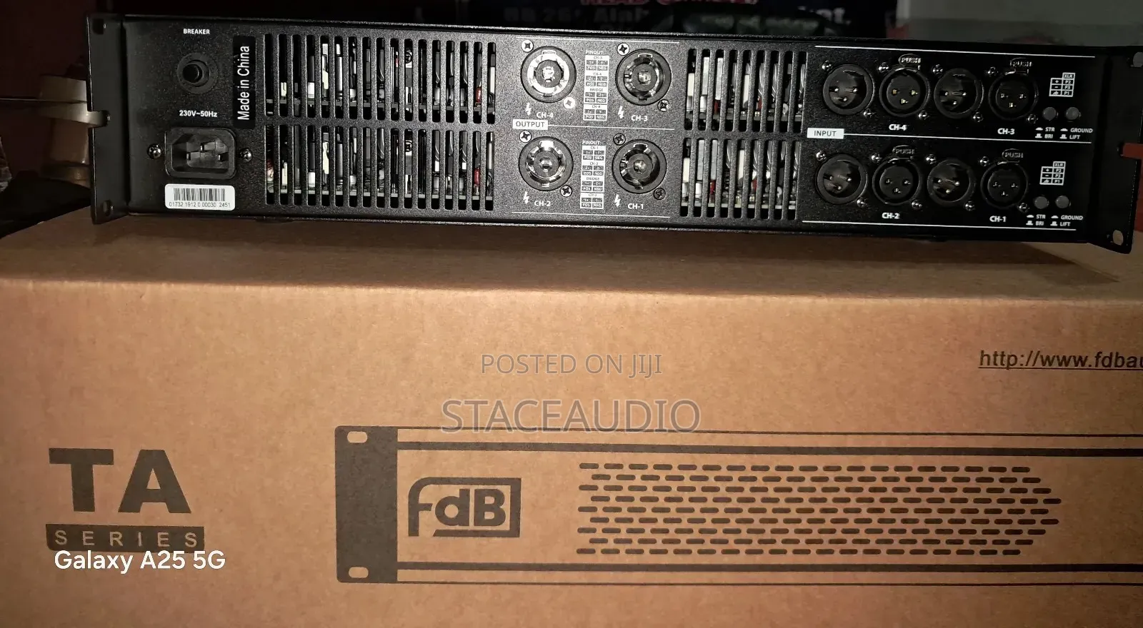 FDB Ta7.4 Power Amplifier With 4 Chanels