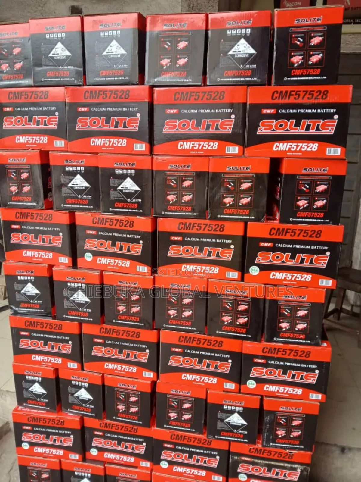 Cmf Calcium Premium Battery 75 Ahs Solite Battery