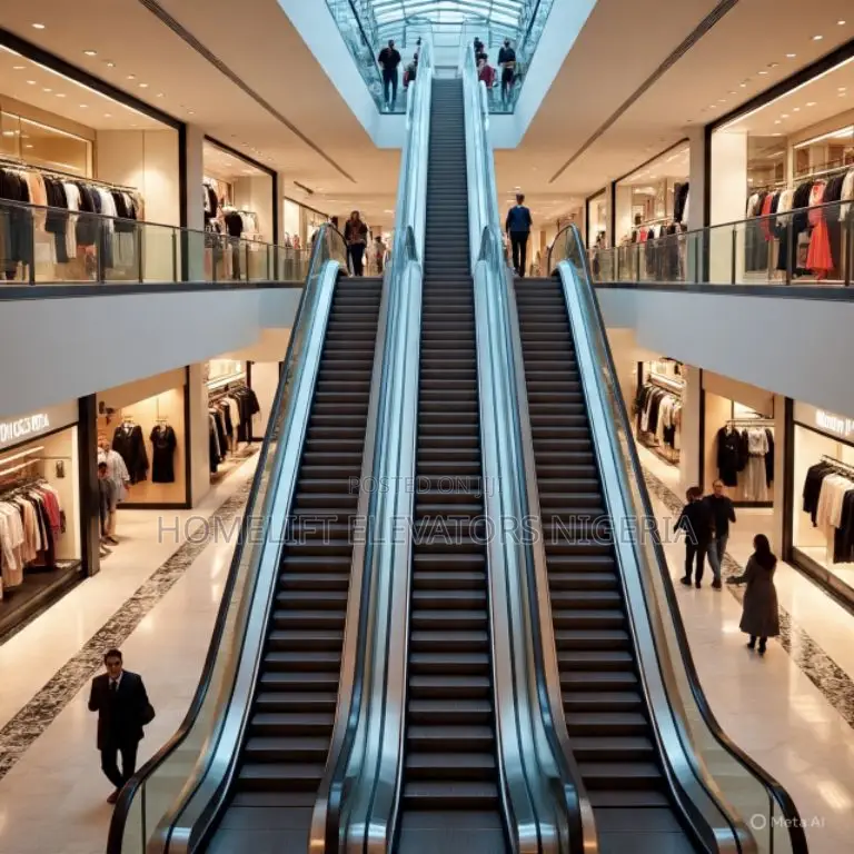 High Efficiency Outdoor Escalators