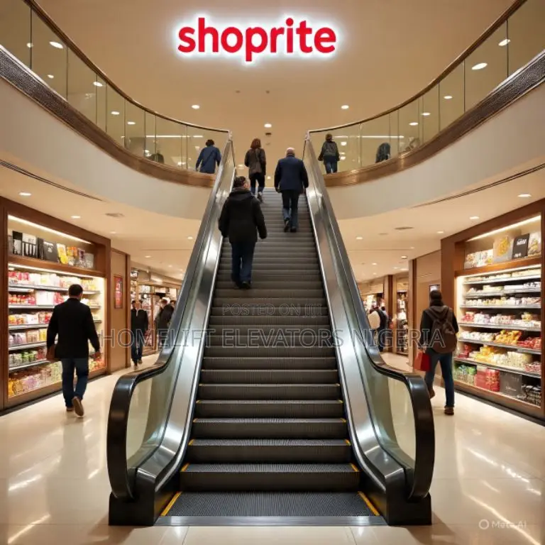 Step Outside Escalators Office, Shopping Malls Building