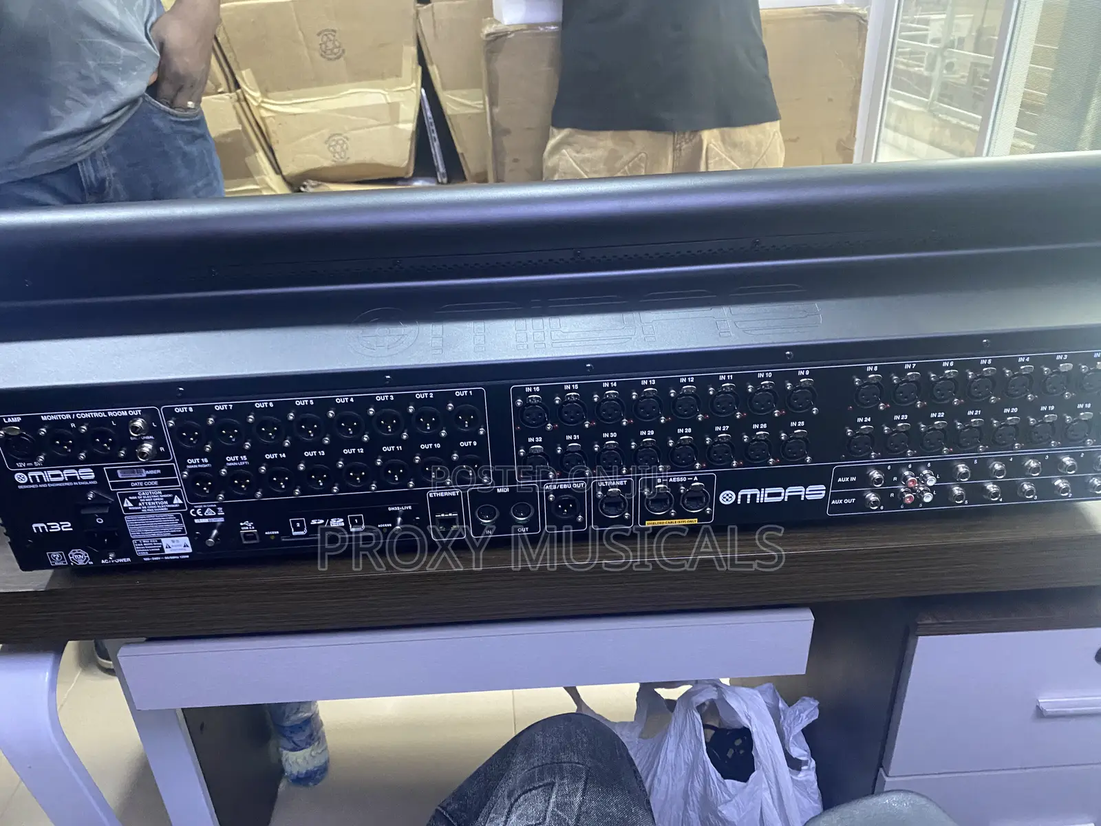 M32 Midas Digital Console for Live and Studio With 40-Inputs