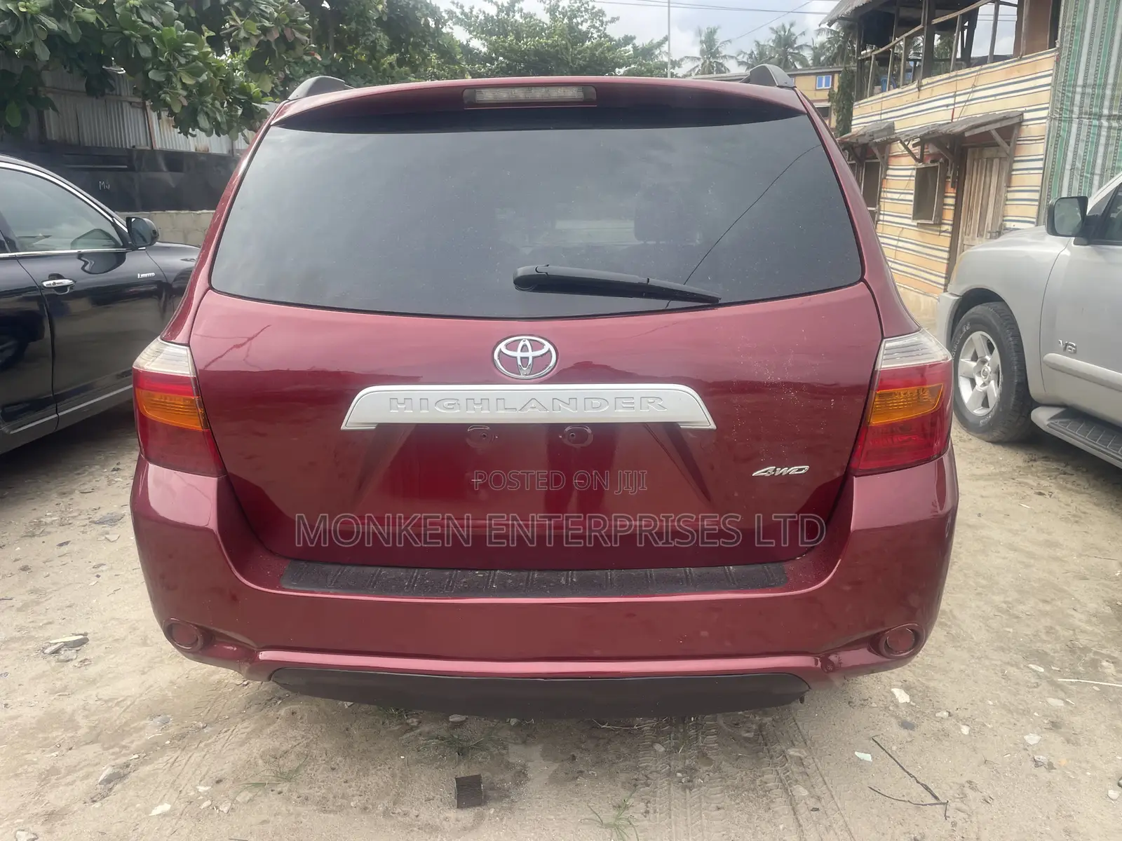Toyota Highlander 2010 Red