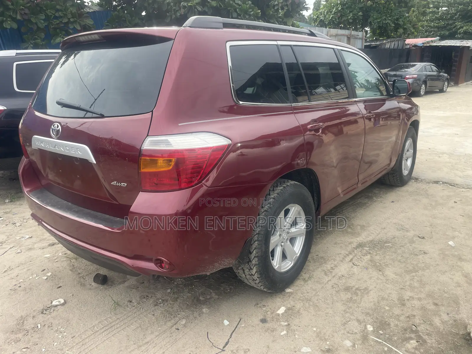 Toyota Highlander 2010 Red