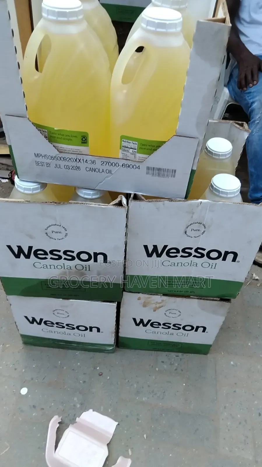 Wesson Canola Oil 4.73 Litres ×4