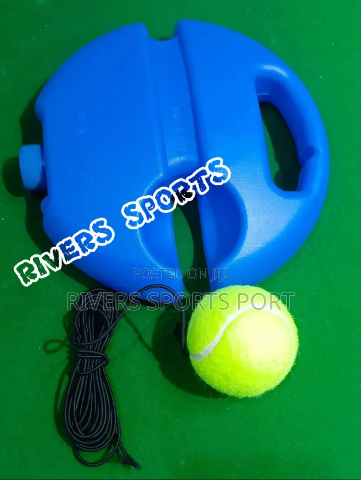Lawn Tennis Trainer With Tennis Bounce Ball Practice Ropes