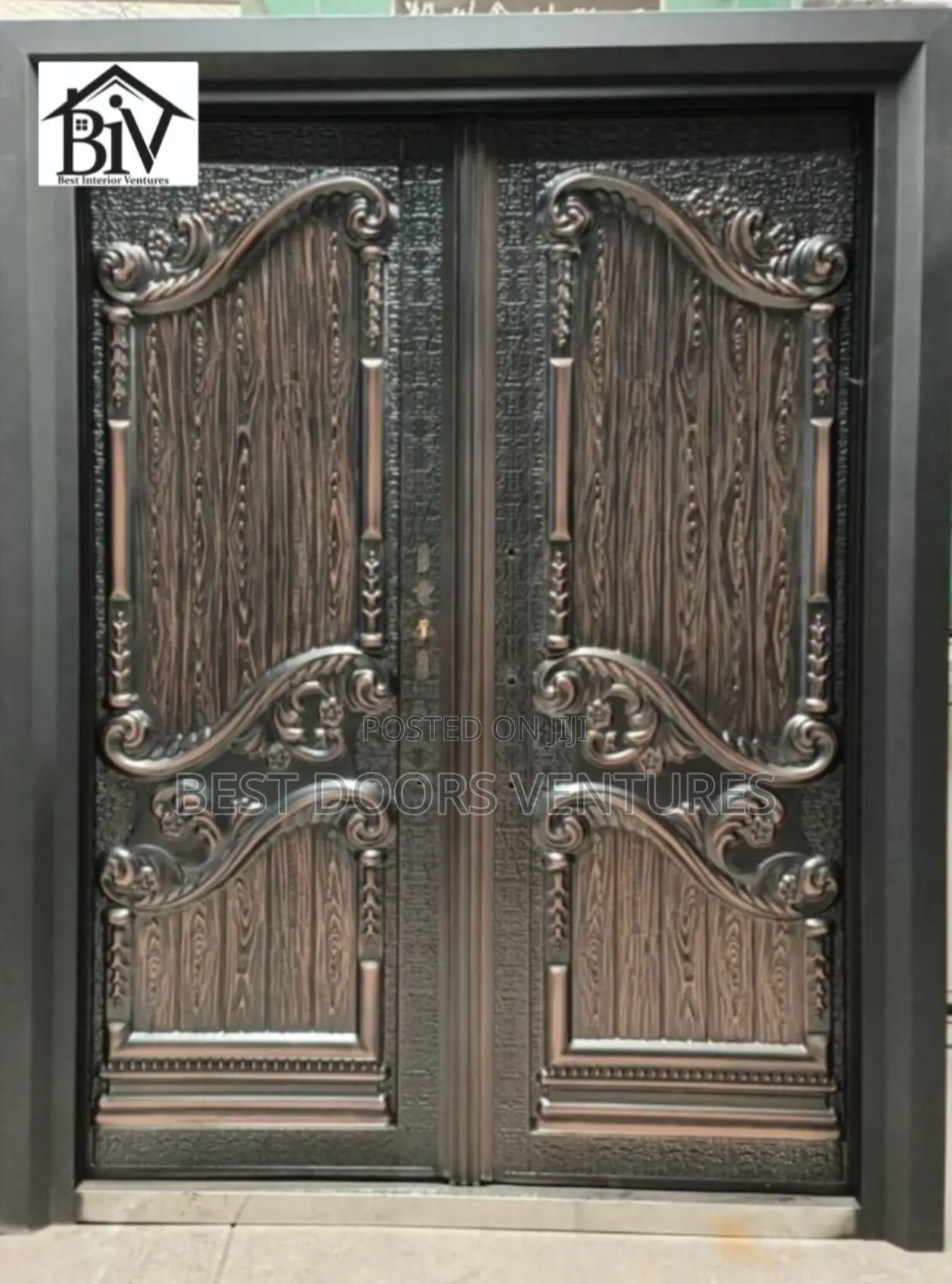 5ft by 7ft Copper Security Door