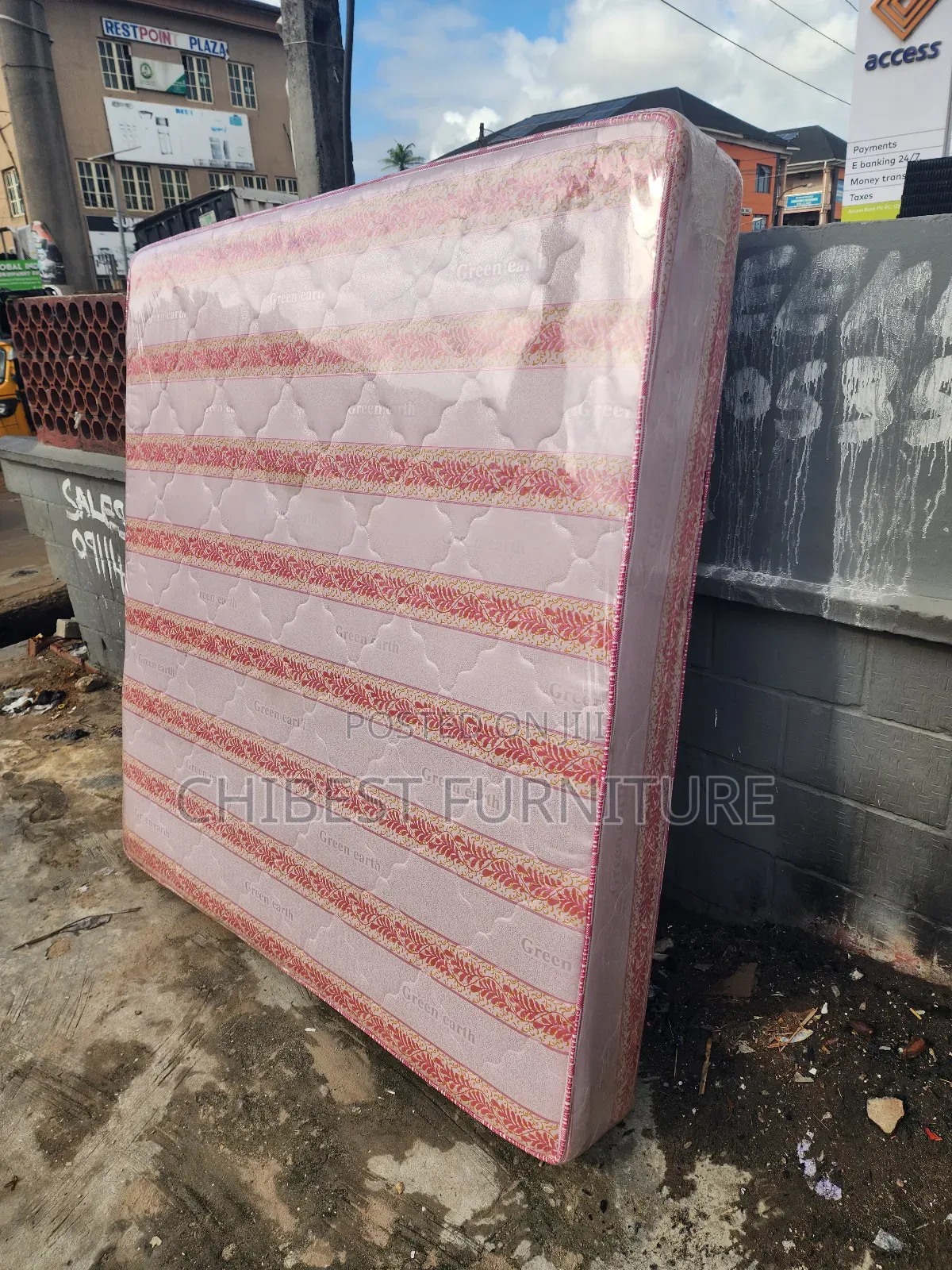 6by6 10inches Full Semi-Orthopedic Foam.