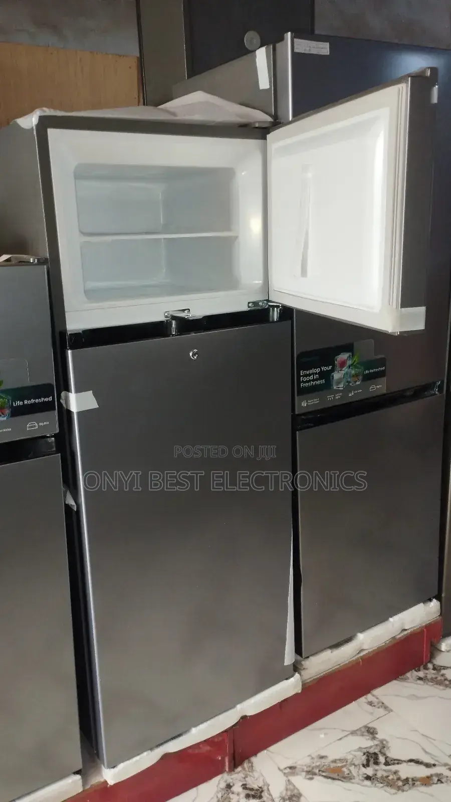 Hisense 205 Liters Double Door Refrigerator | Ref 205 Dr