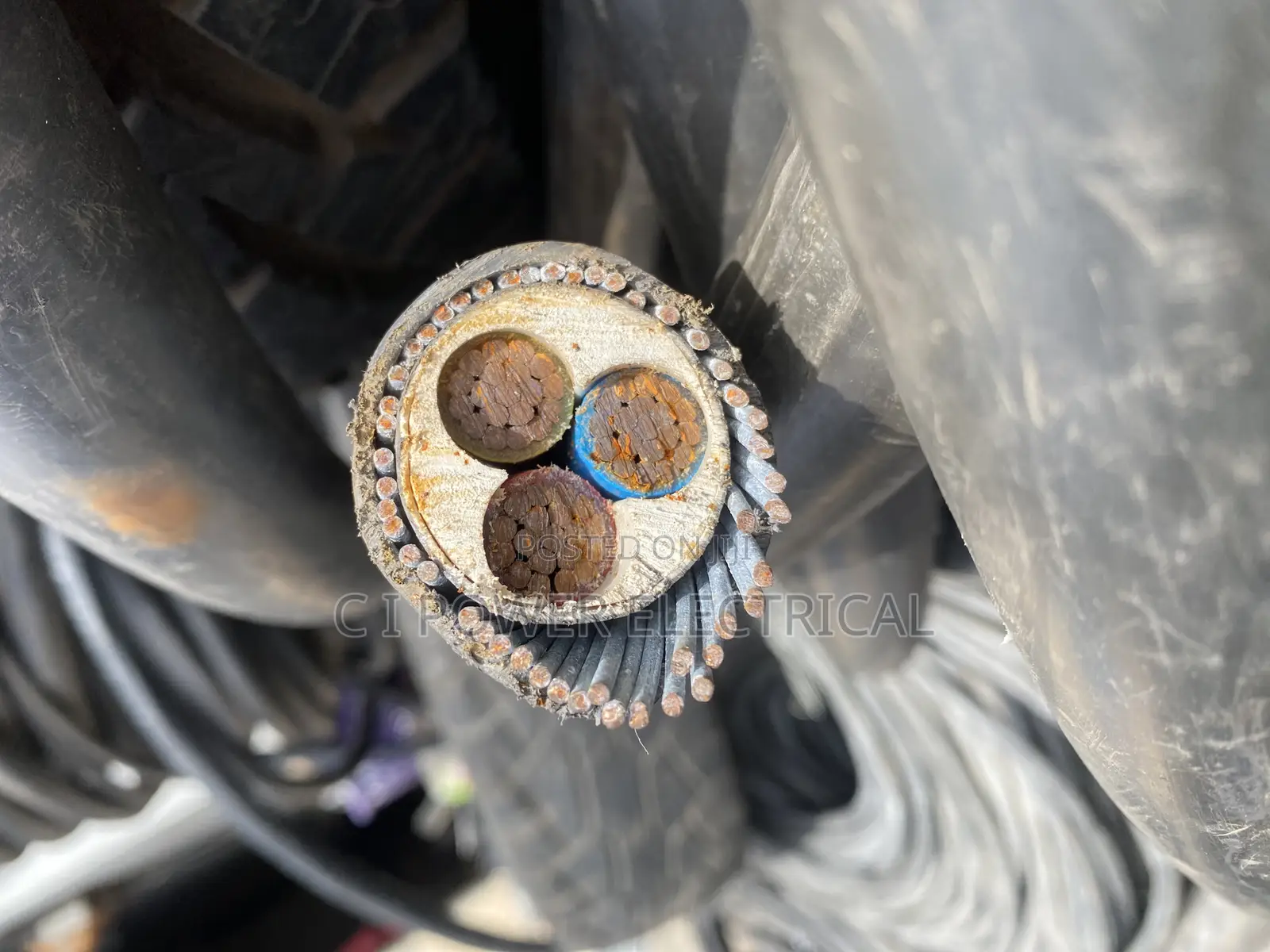 70mm 3 Core Nigeria Armored Cable