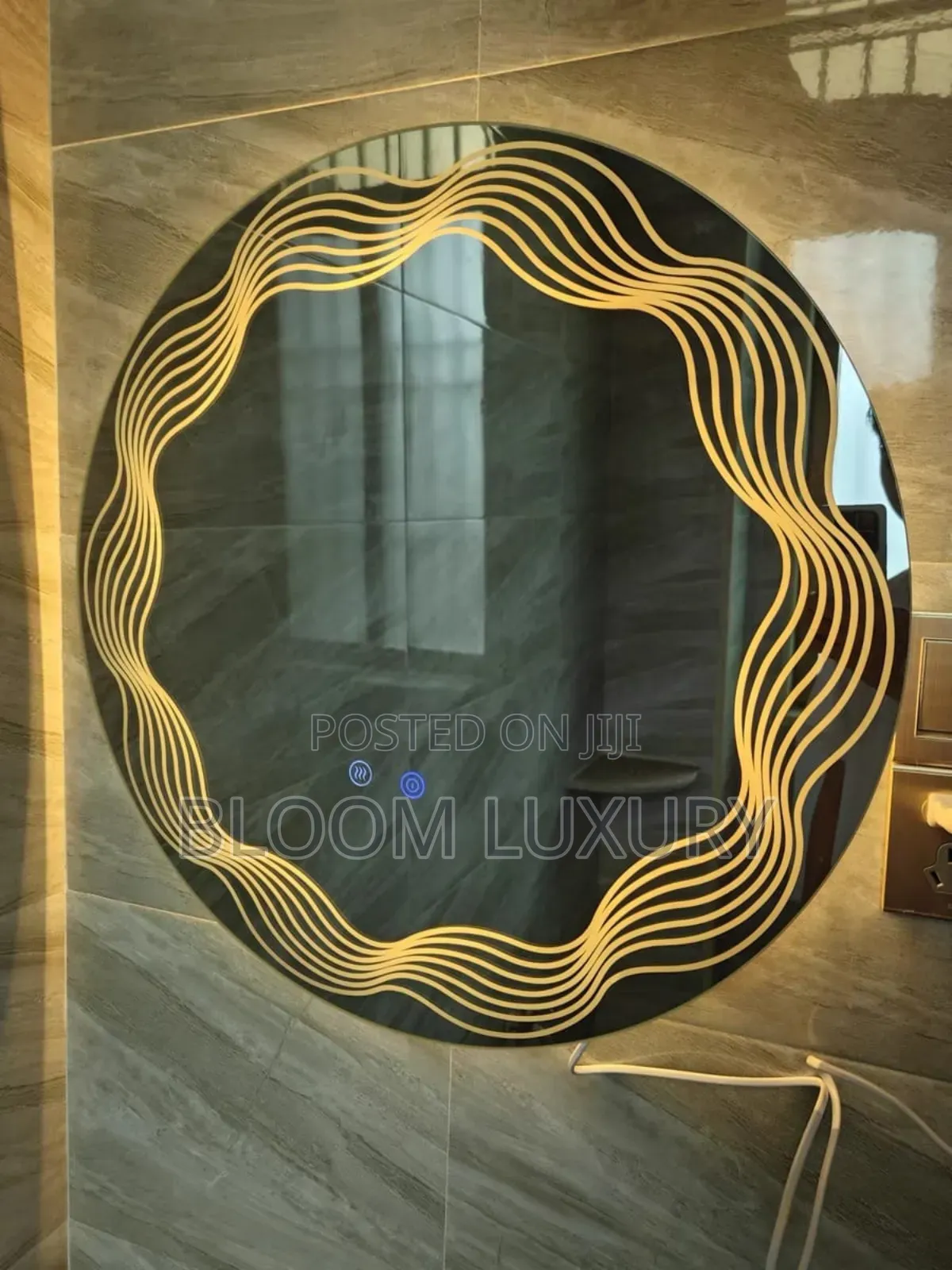 3 Color Led Wall Mirror for Interior Decoration