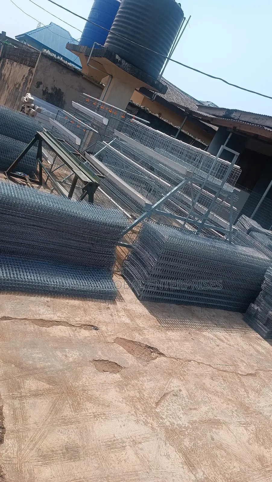 Commercial Poultry Cage Fabrication Workshop