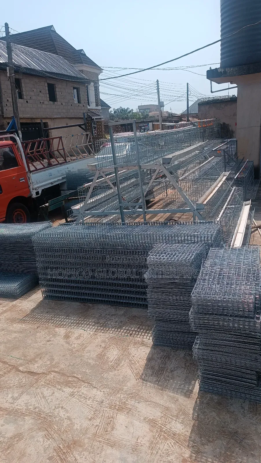 Commercial Poultry Cage Fabrication Workshop