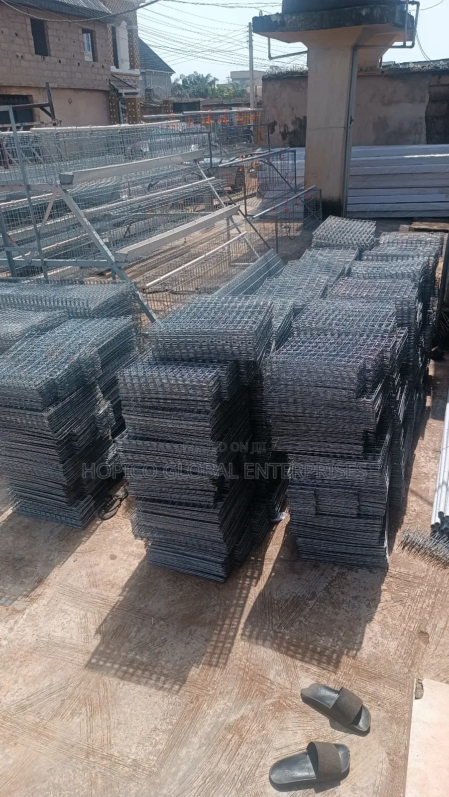 Commercial Poultry Cage Fabrication Workshop