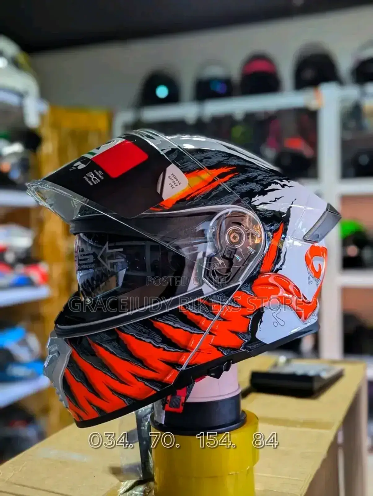 Open Jaw Shark Helmet