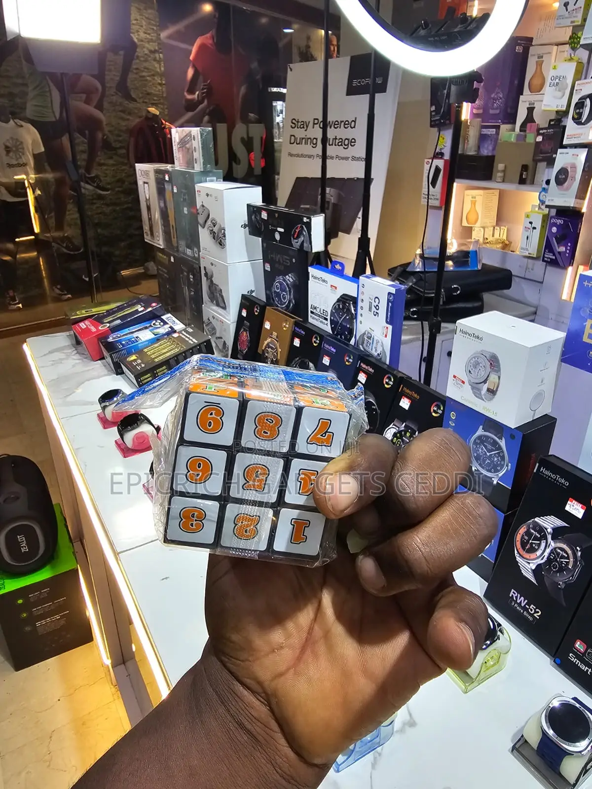 Kids Magic Number Cube Puzzle
