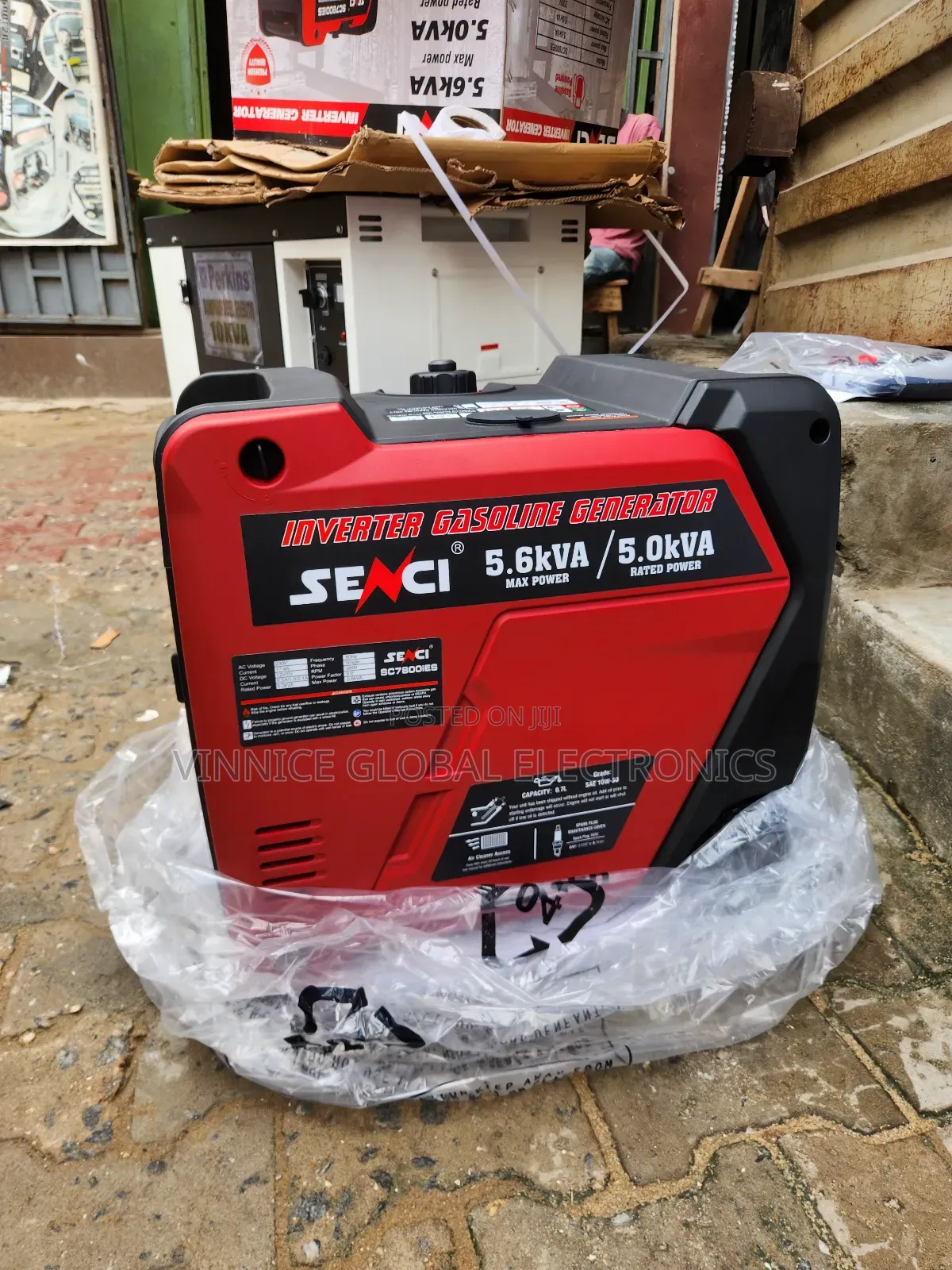5.5kva Senci Inverter Generator With Key Start Soundproof