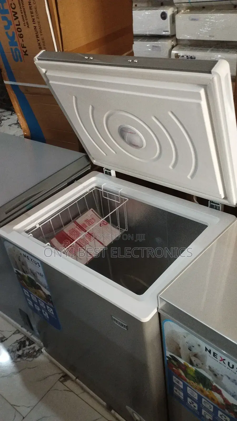 Nexus Nx160hc Single Door Chest Freezer(150l)