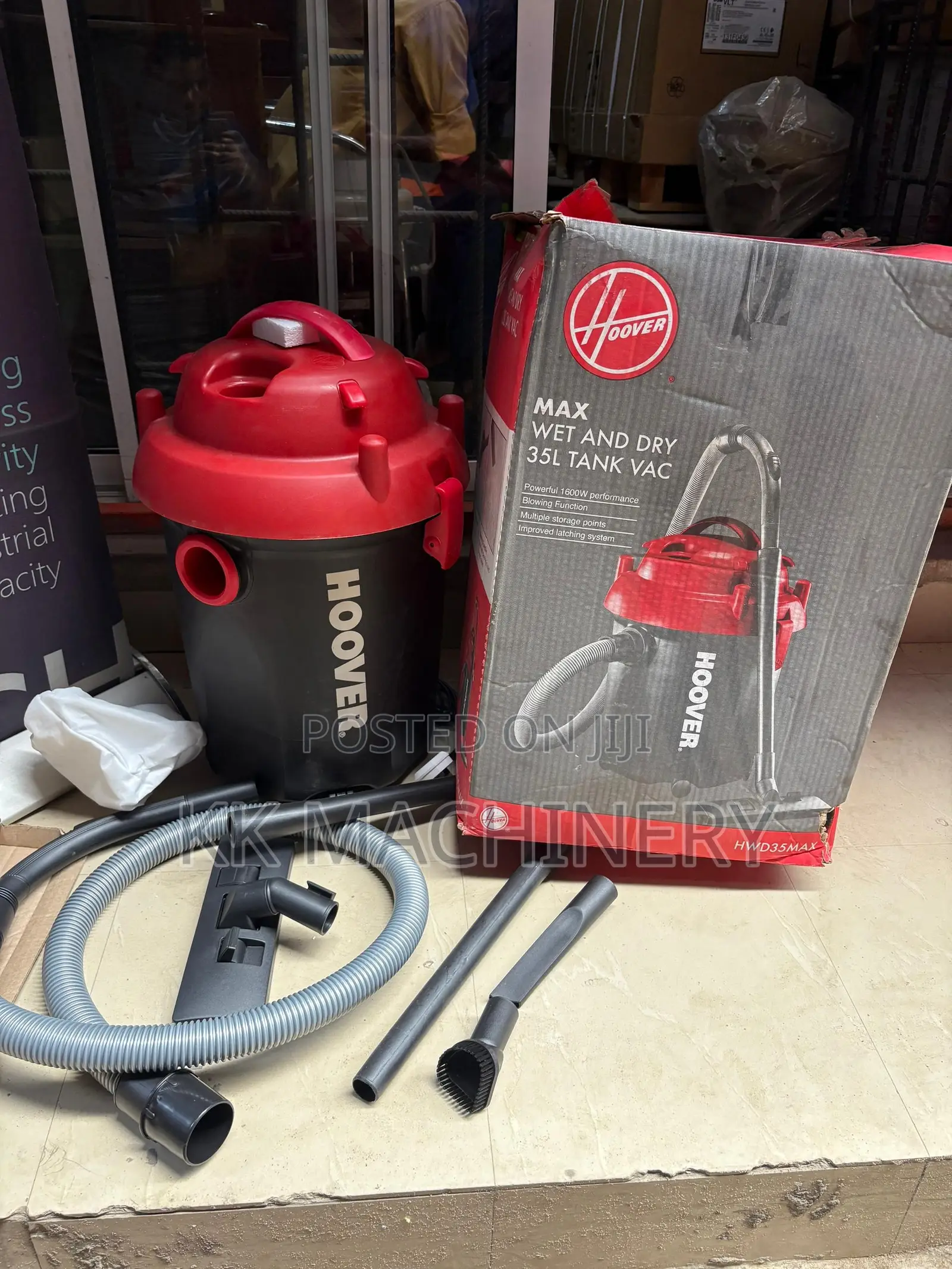 35l Hoover Max Wet Dry Vacuum Cleaner
