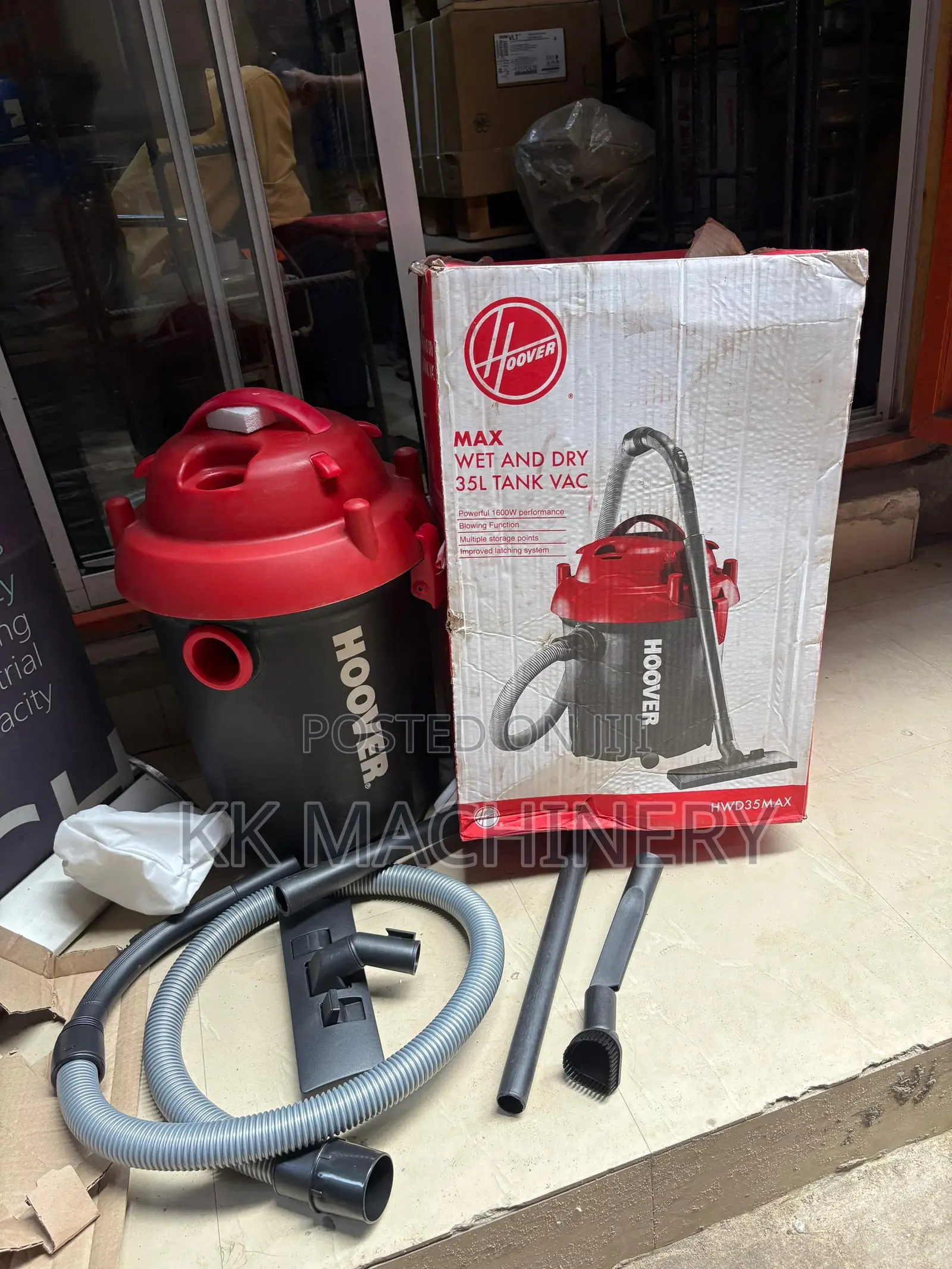 35l Hoover Max Wet Dry Vacuum Cleaner