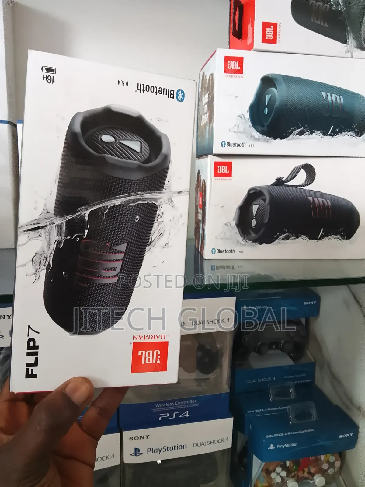 JBL Flip 7 Bluetooth Speaker Black