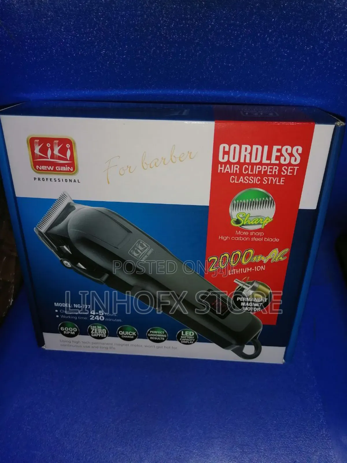 Kiki Rechargeable Clipper