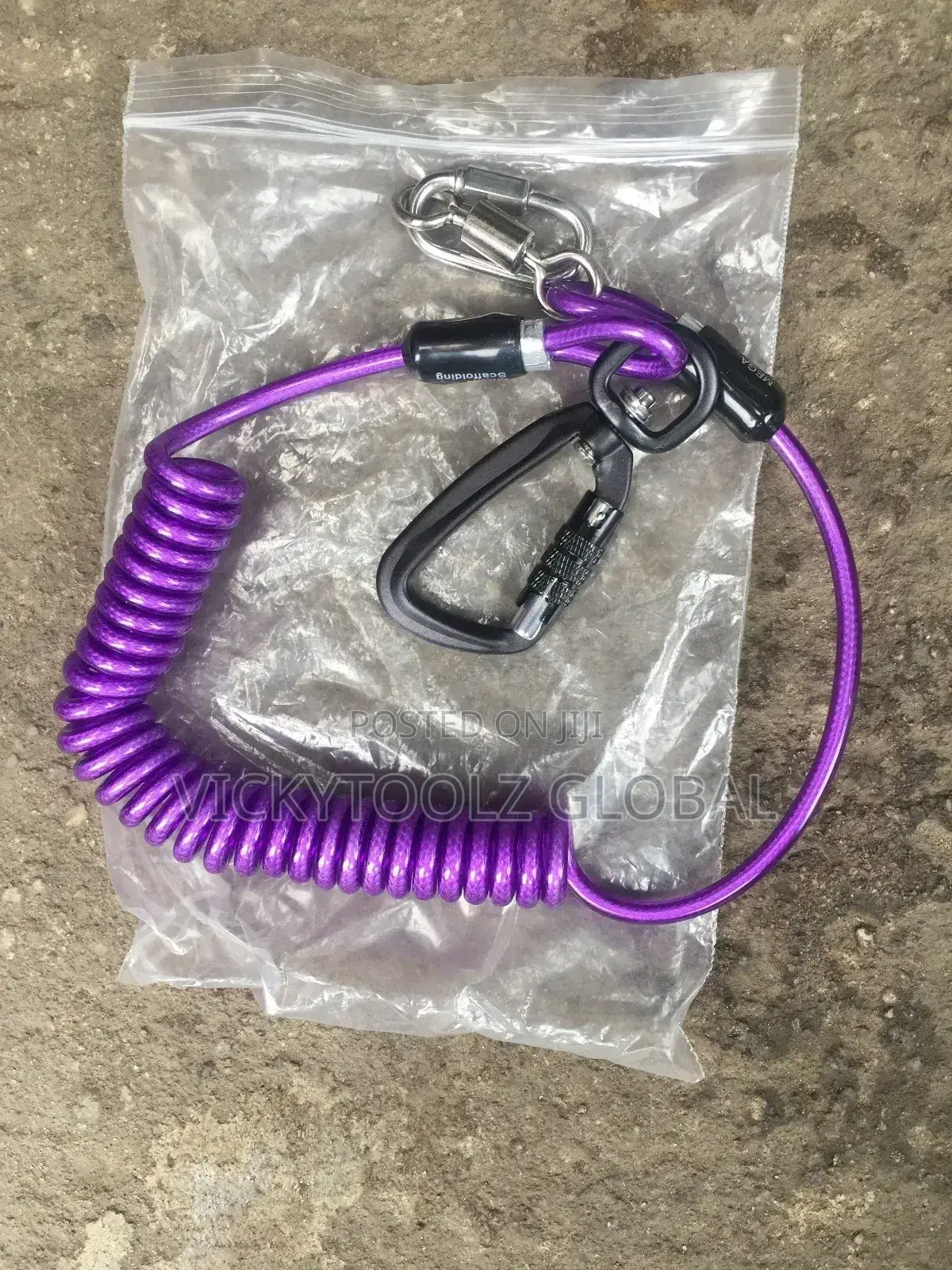 Spring Coiled Scaffolding Tool Lanyard