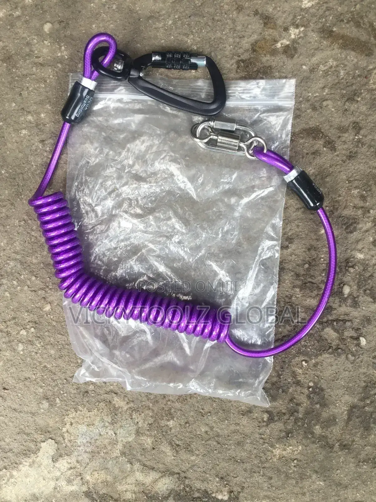 Spring Coiled Scaffolding Tool Lanyard