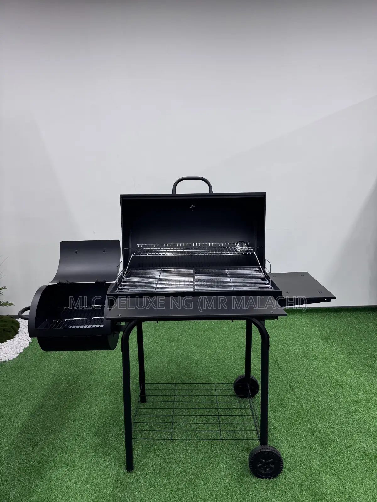 Outdoor Smoker BBQ Grill / Utility Barbecue Griller Stand