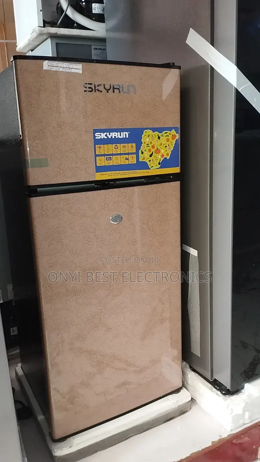 Skyrun 85 Litres Double Door Top Mount Fridge (Bcd-108j)