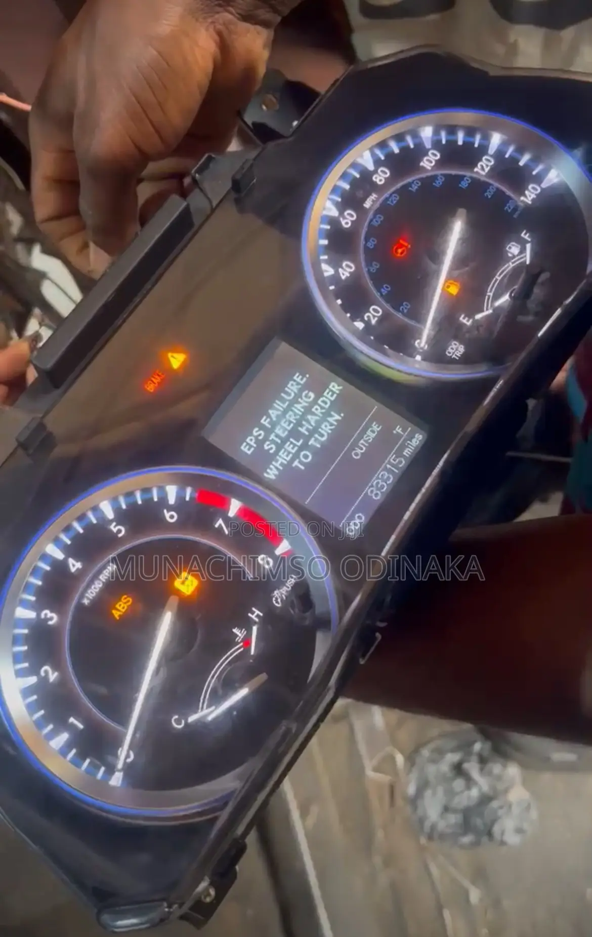 Speedometer Highlander 2015