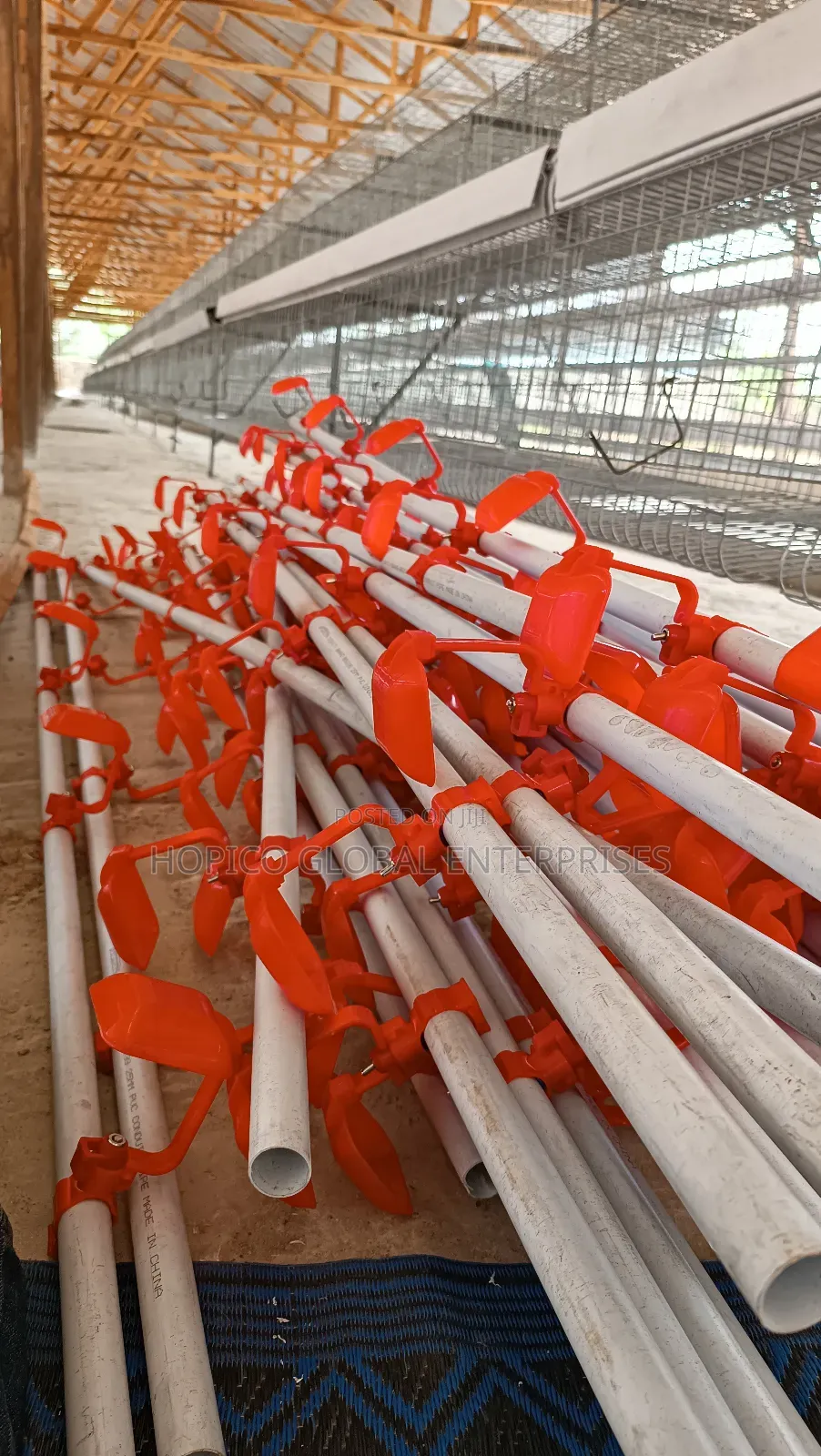 Cup Nipples With Drilled Pipe for Poultry Care