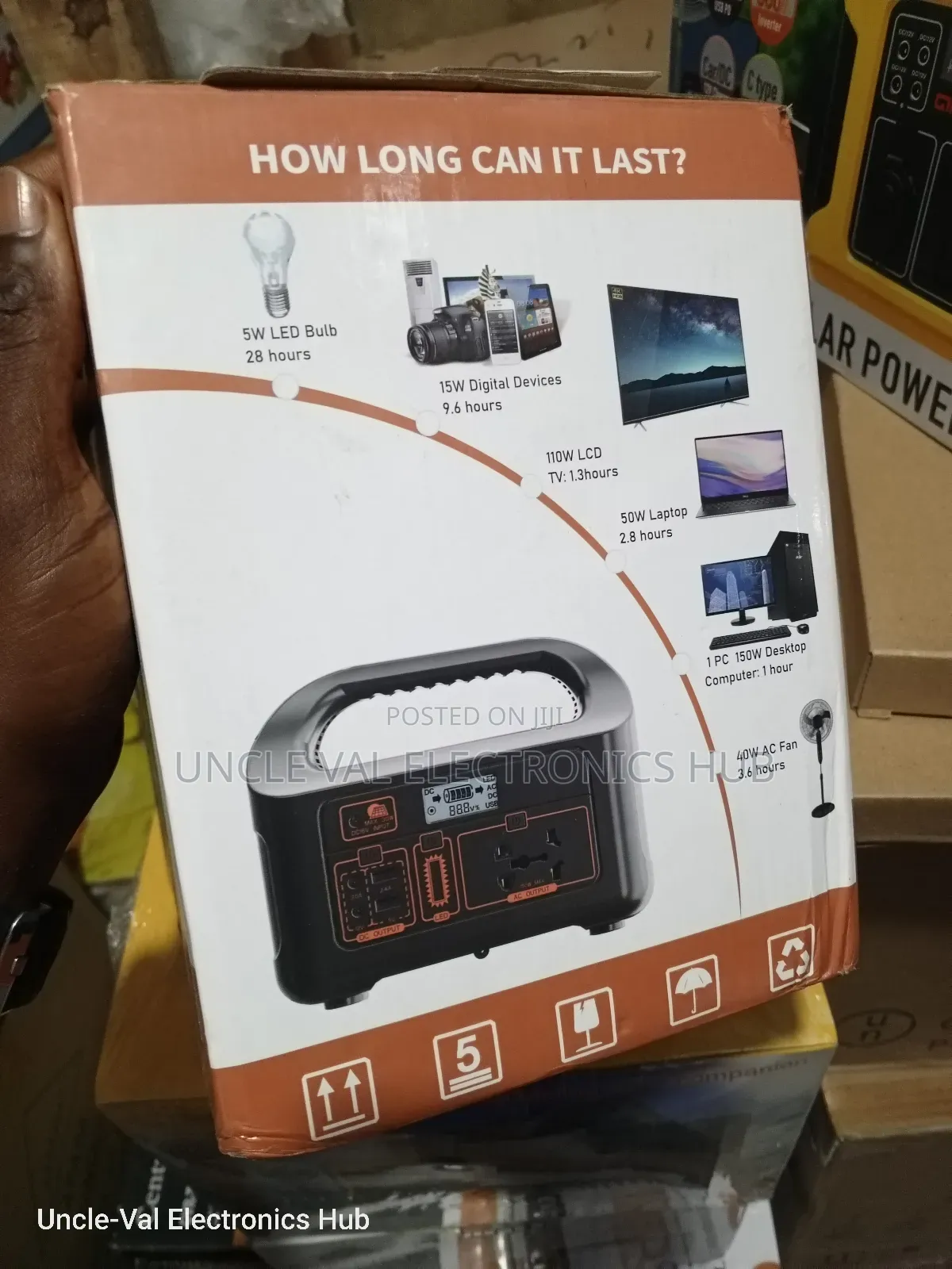 150w Energy Storage Solar Generator
