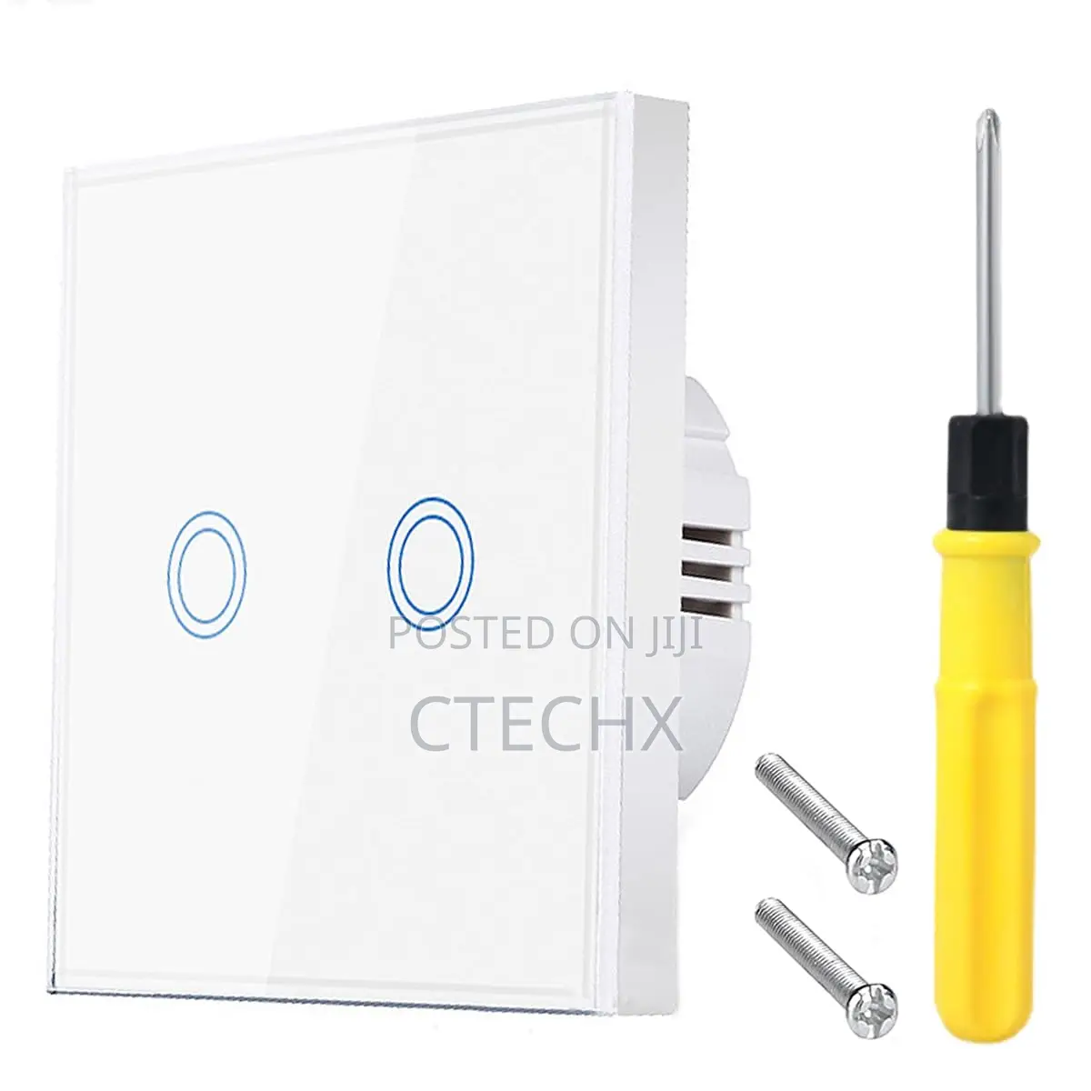Acmerota Touch Light Switch 3 Gang 1 Way on/Off Switch