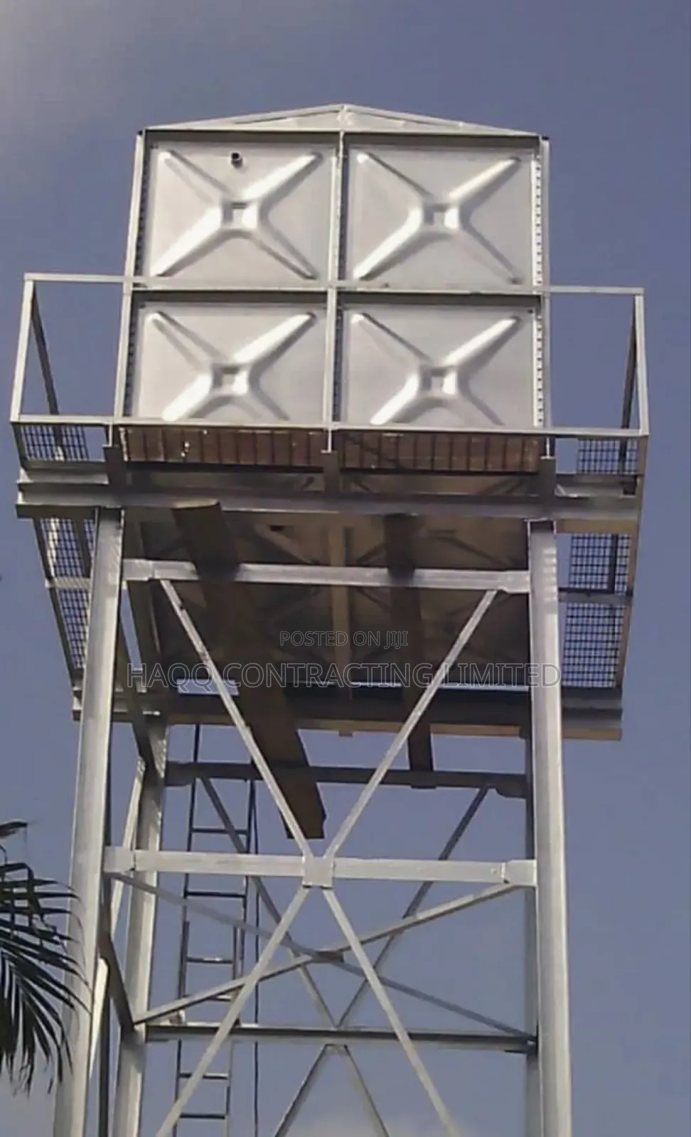Braithwaite HDG Pressed Steel Water Storage Tank