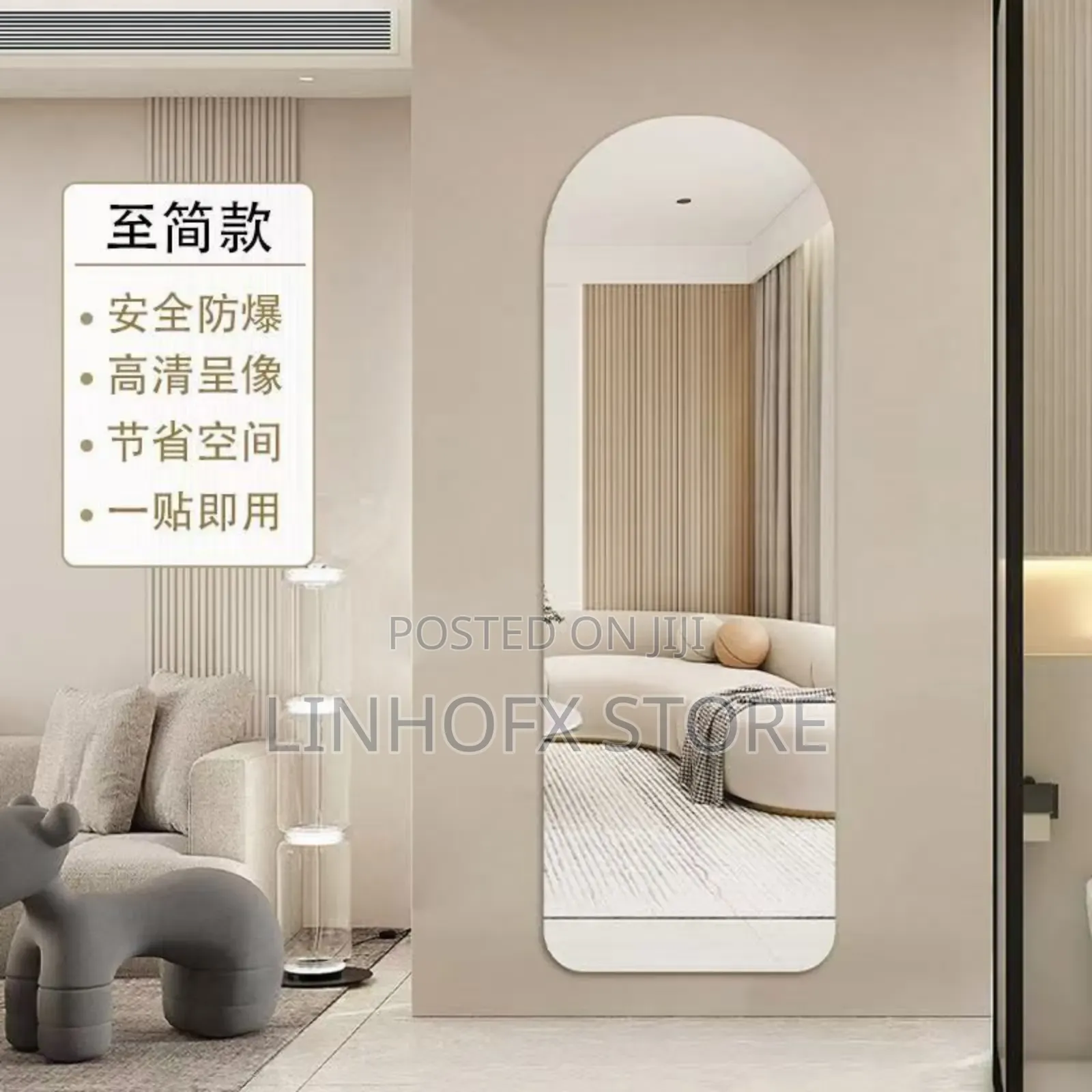 Wall Stiker Mirror