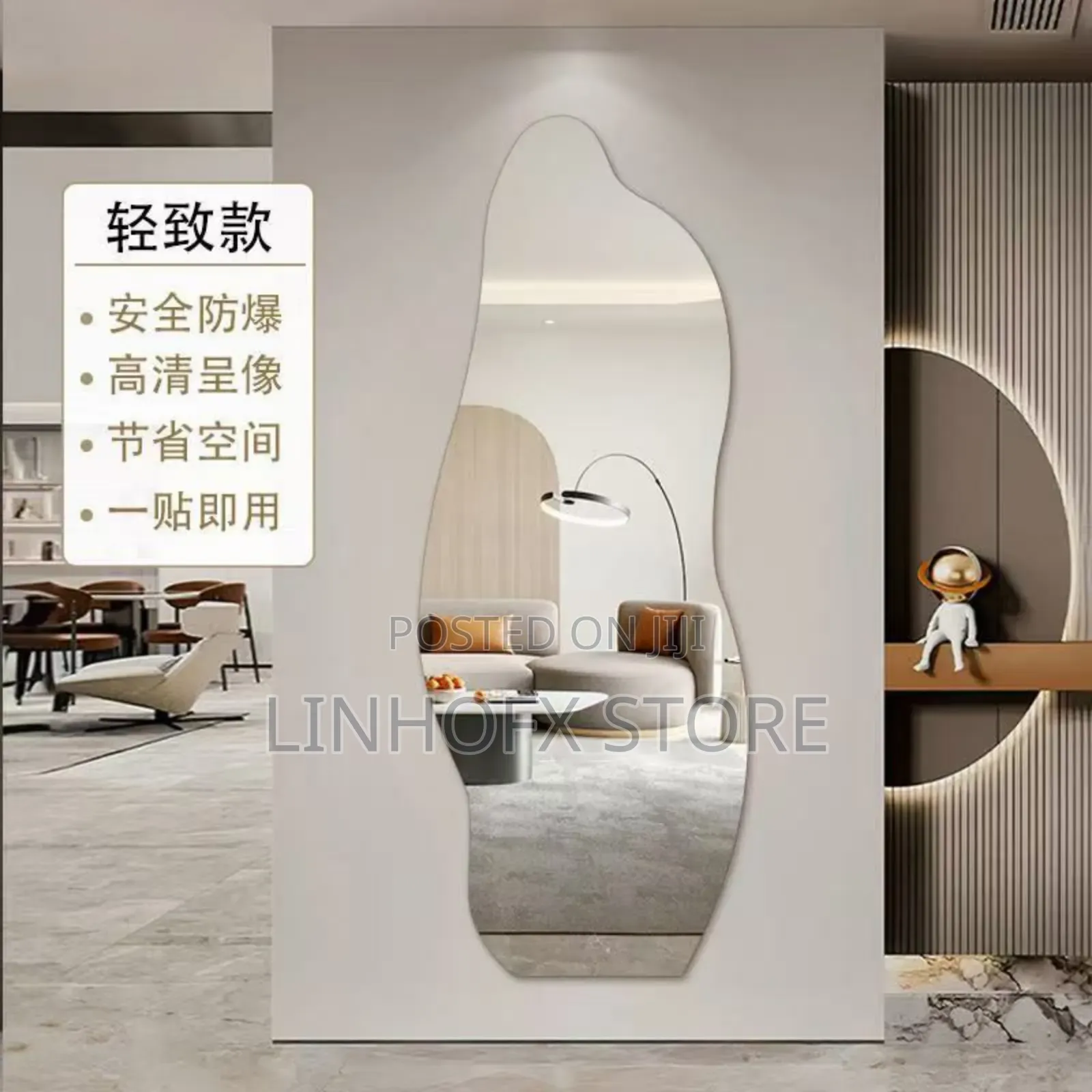 Wall Stiker Mirror