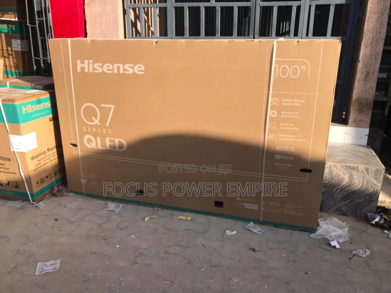Original Hisense Tv  Inche Smart Frameless Q7 Series Qled