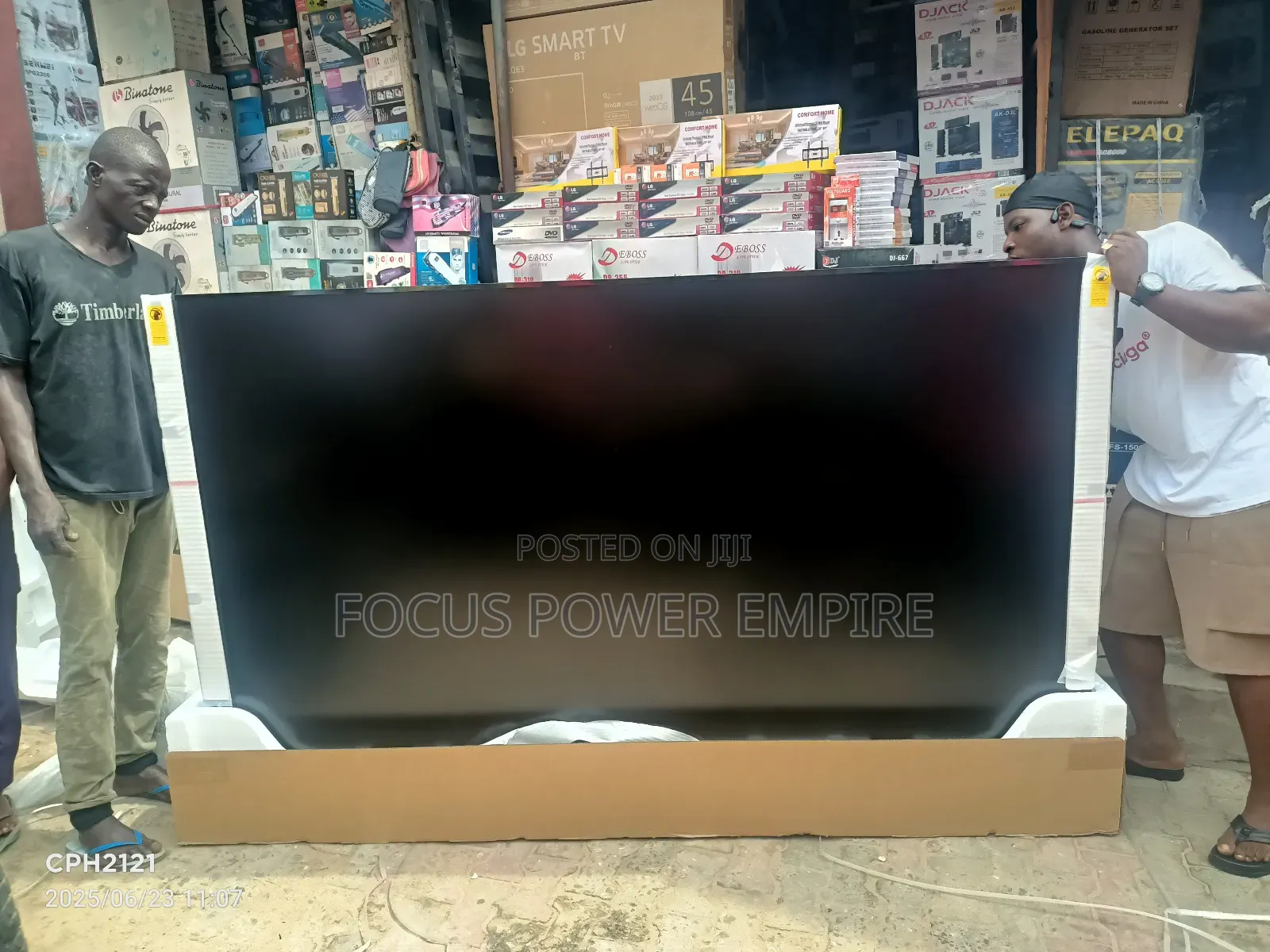 Original Hisense Tv  Inche Smart Frameless Q7 Series Qled