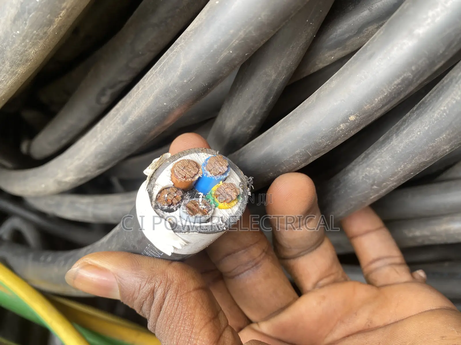25mm 5 Core Nigerchin PVC Cable