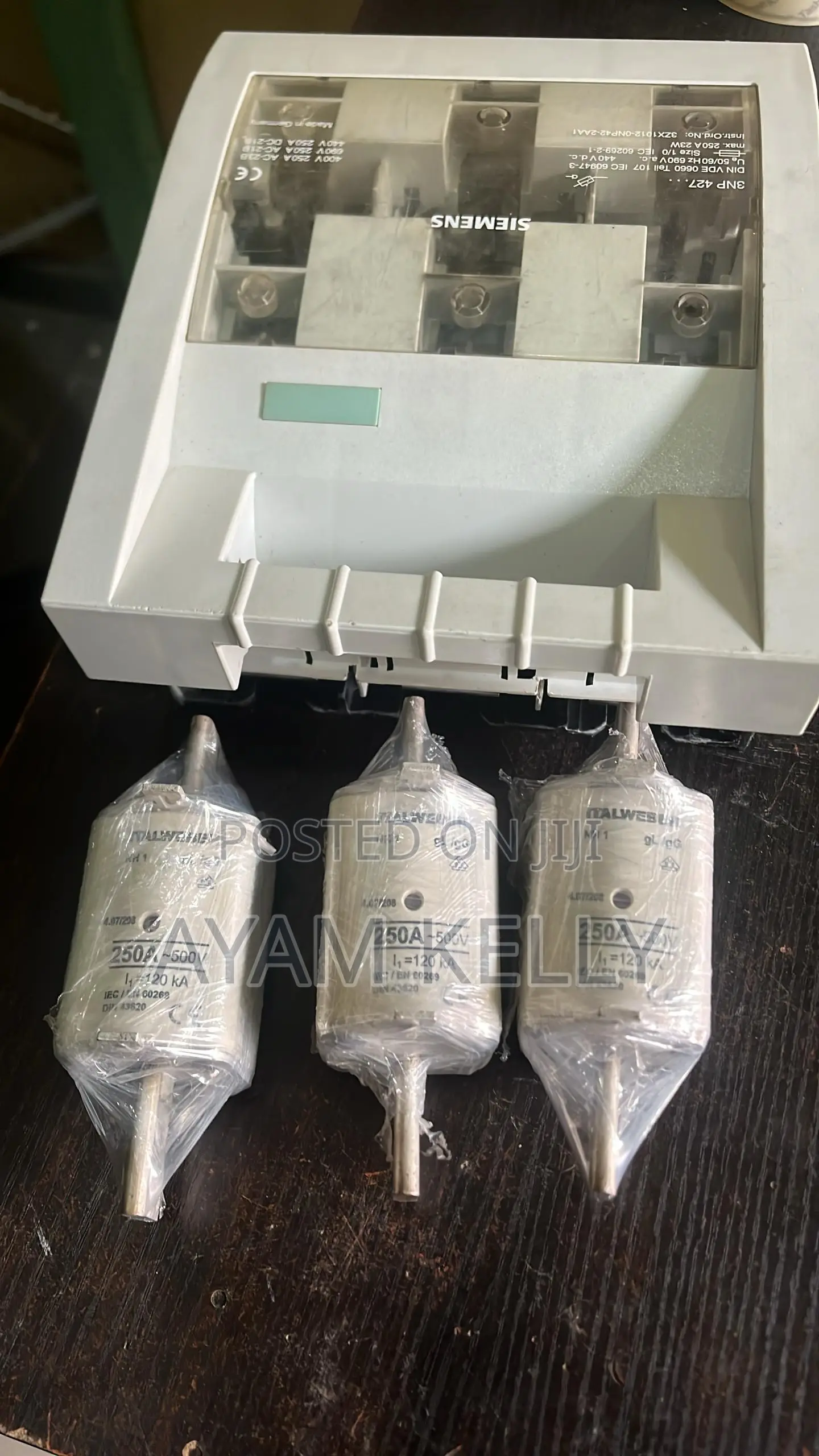 250amps Fuse 3phase Original