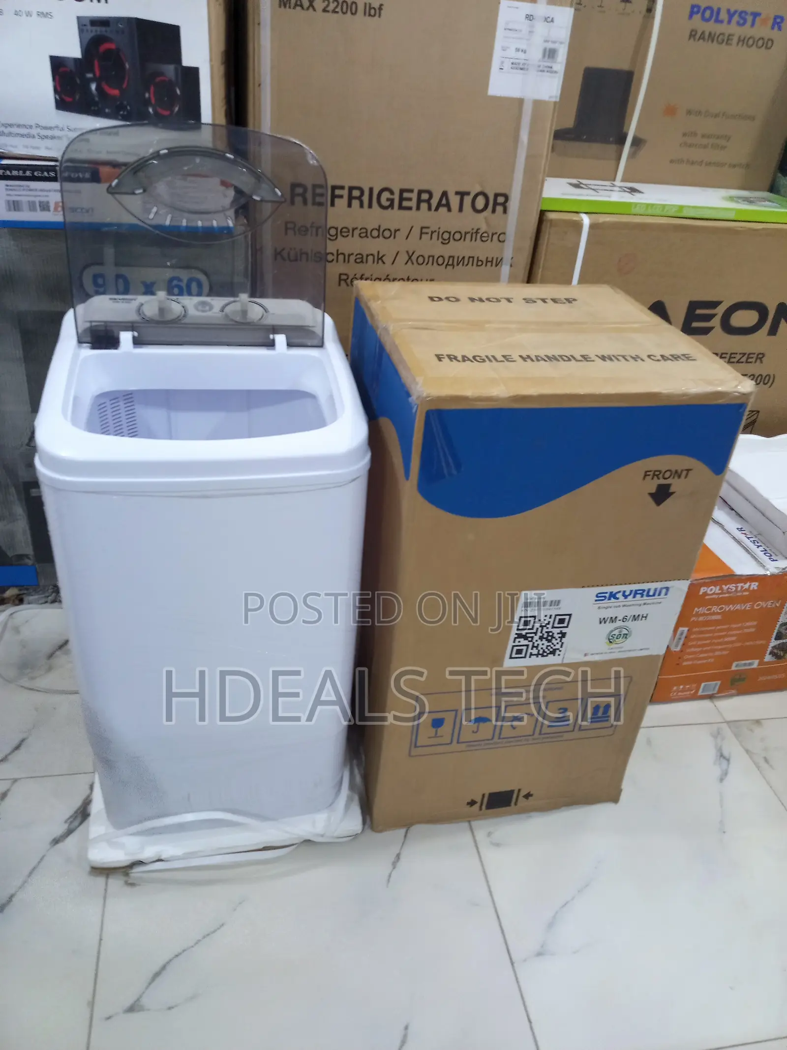 Efficient Washing With Skyrun Wm-6/Mh Twin Tub Washer