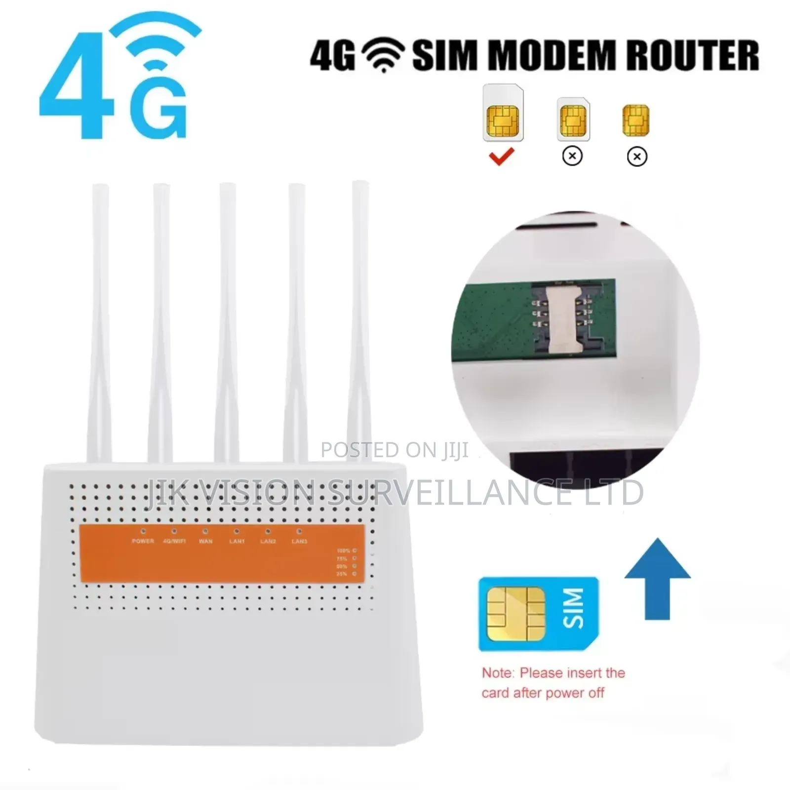 4g Universal Wifi Router Original With Battery Backup